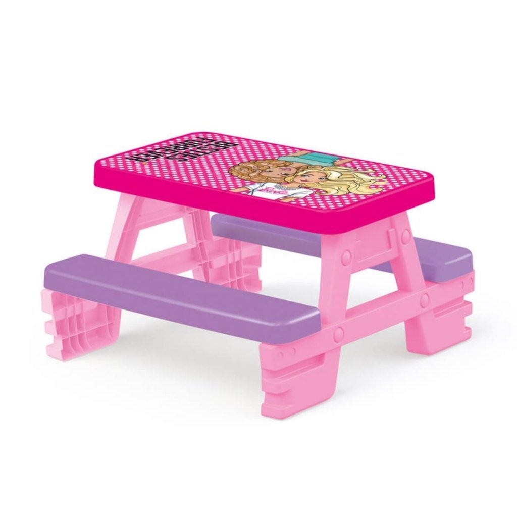 Dolu Barbie Picknicktisch 79x69x42 cm rosa lila