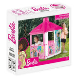 Barbie City Spielhaus 132x104x104 cm rosa weiß
