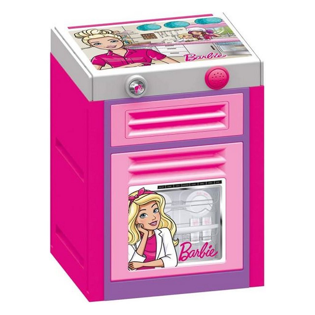 Dolu Barbie Geschirrspüler + Sound Pink