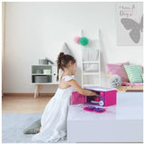 Dolu Barbie Mikrowelle + Sound rosa lila
