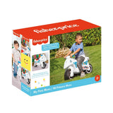 Dolu Fisher Price Laufmotor weiß blau rot