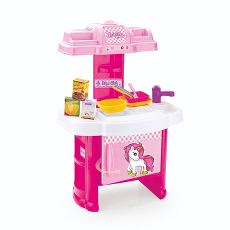 Dolu, mein erstes Einhorn-Küchenspielset, rosa