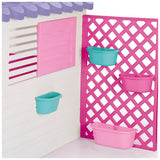 Dolu Gartenspielhaus 140x127x107,5 cm + Sound rosa lila