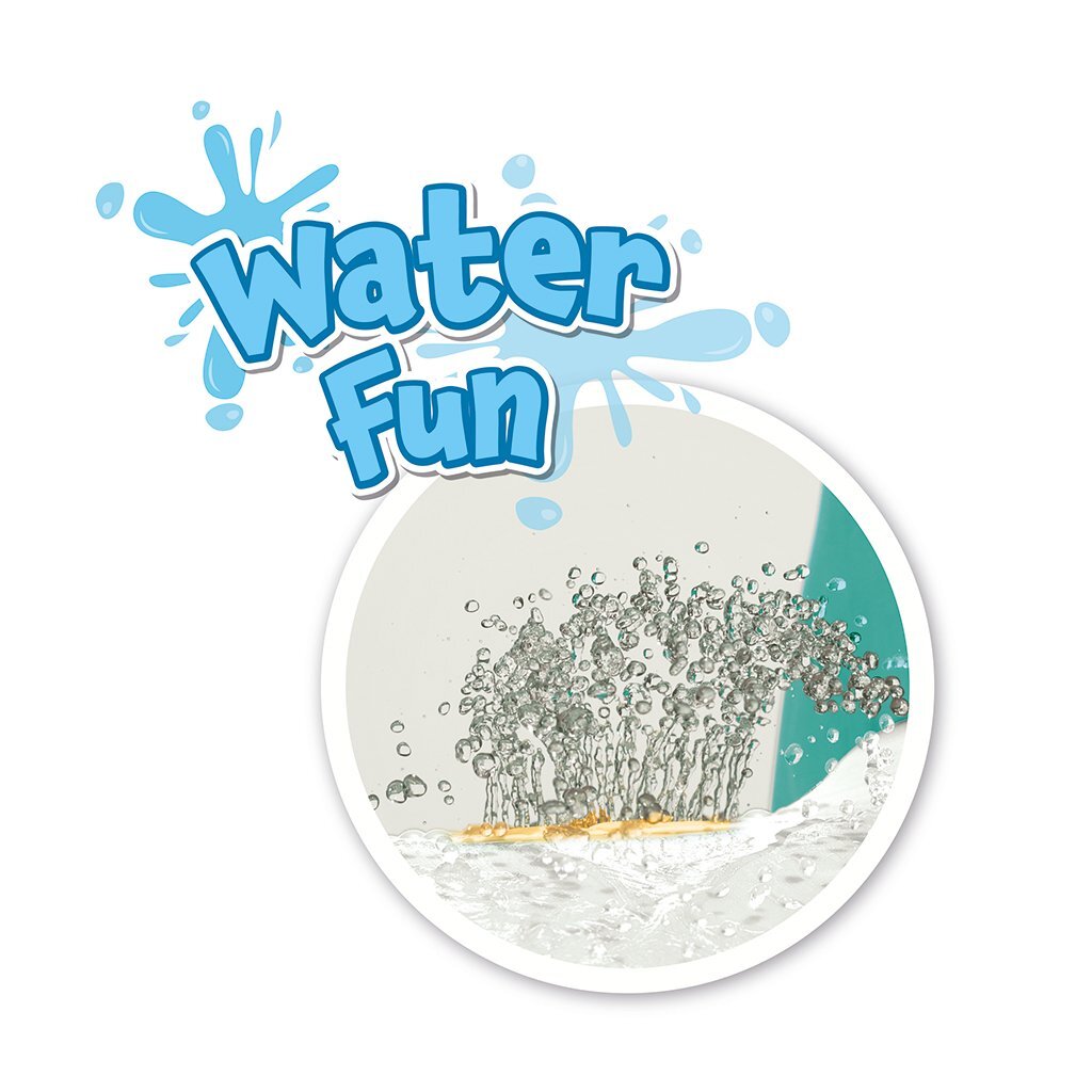 Dolu große Wasserrutsche 144x85x189 cm grün weiß