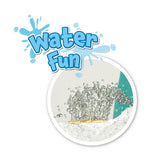 Dolu große Wasserrutsche 144x85x189 cm grün weiß