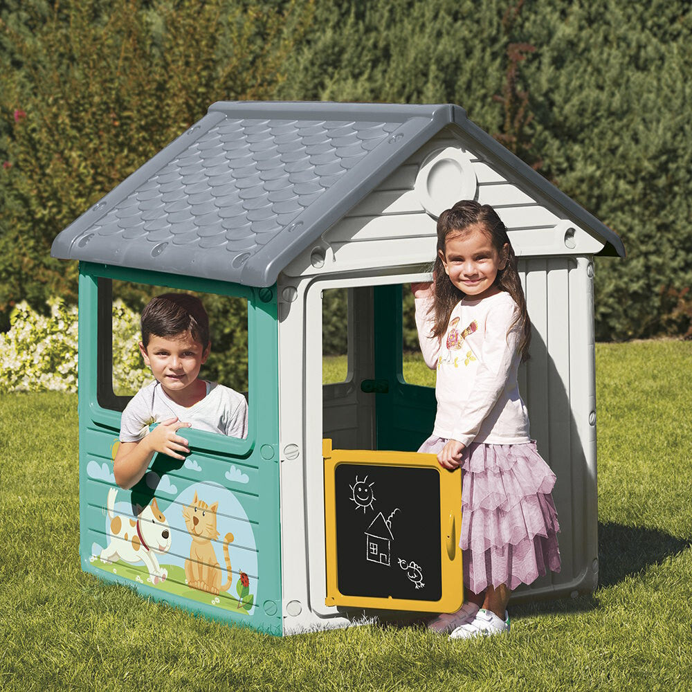 Dolu Dolu 2612 Playhouse My PRVI PLAYHOUSE White Blue Yellow