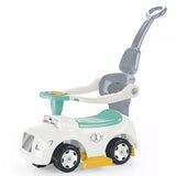 Dolu 3in1 Rutschauto mit Griff + Hupe weiß blau grau gelb