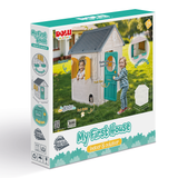 Dolu speelhuis wit grijs blauw 122.5x110x104cm