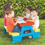 Dolu Picknicktisch 43x77x71 cm
