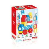 Dolu Block Train con 25 blocchi