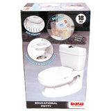 Dolu Dolu Bildungskindertoilette mit Sound weiß