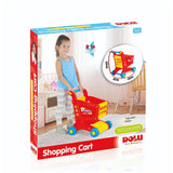 Carrello per la spesa Dolu 50x31x43 cm Blu giallo rosso