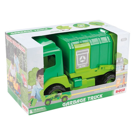 Dolu Müllwagen 43 cm grün