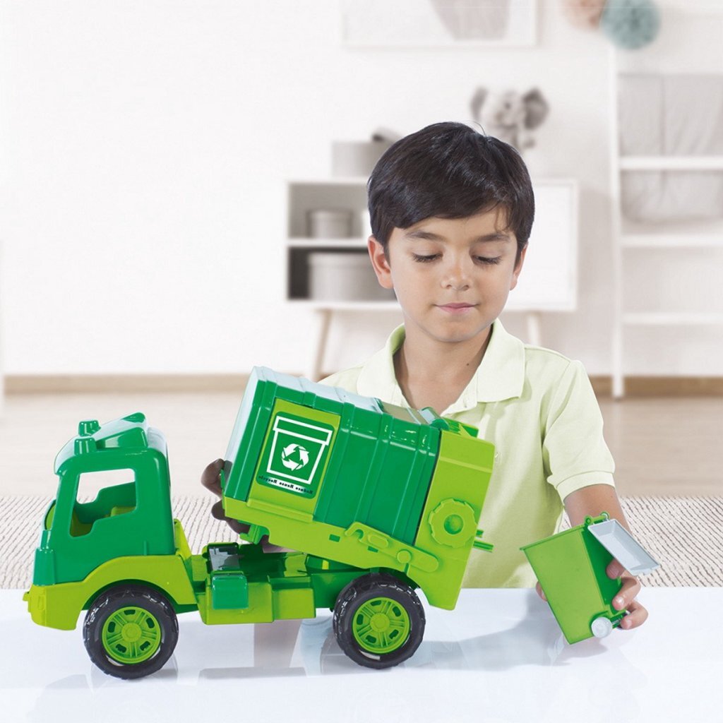 Dolu Müllwagen 43 cm grün