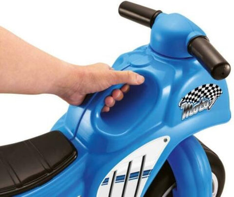 Dolu mein erstes Laufmotorrad blau