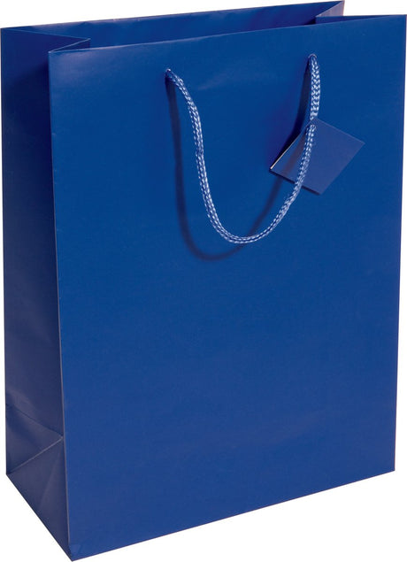 Sigel Geschenktüte - groß - 260x330x120mm - Ultramarinblau - si-gt503