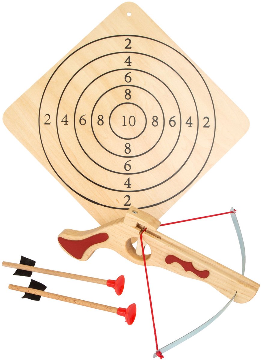 Kleiner Fuß - Holzarmbrustspiel -Set
