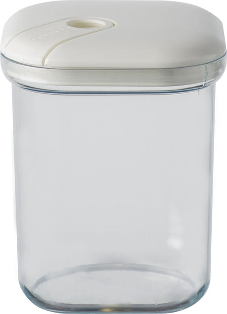 Omada - Pull-Box-Vorratsdose 1 Liter - Polypropylen - Beige -