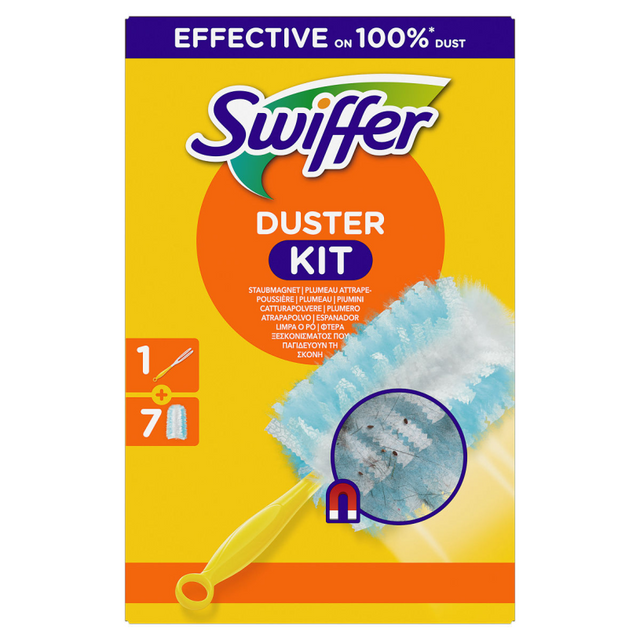 Swiffer Staubwedel-Starterset mit 7 Nachfüllungen