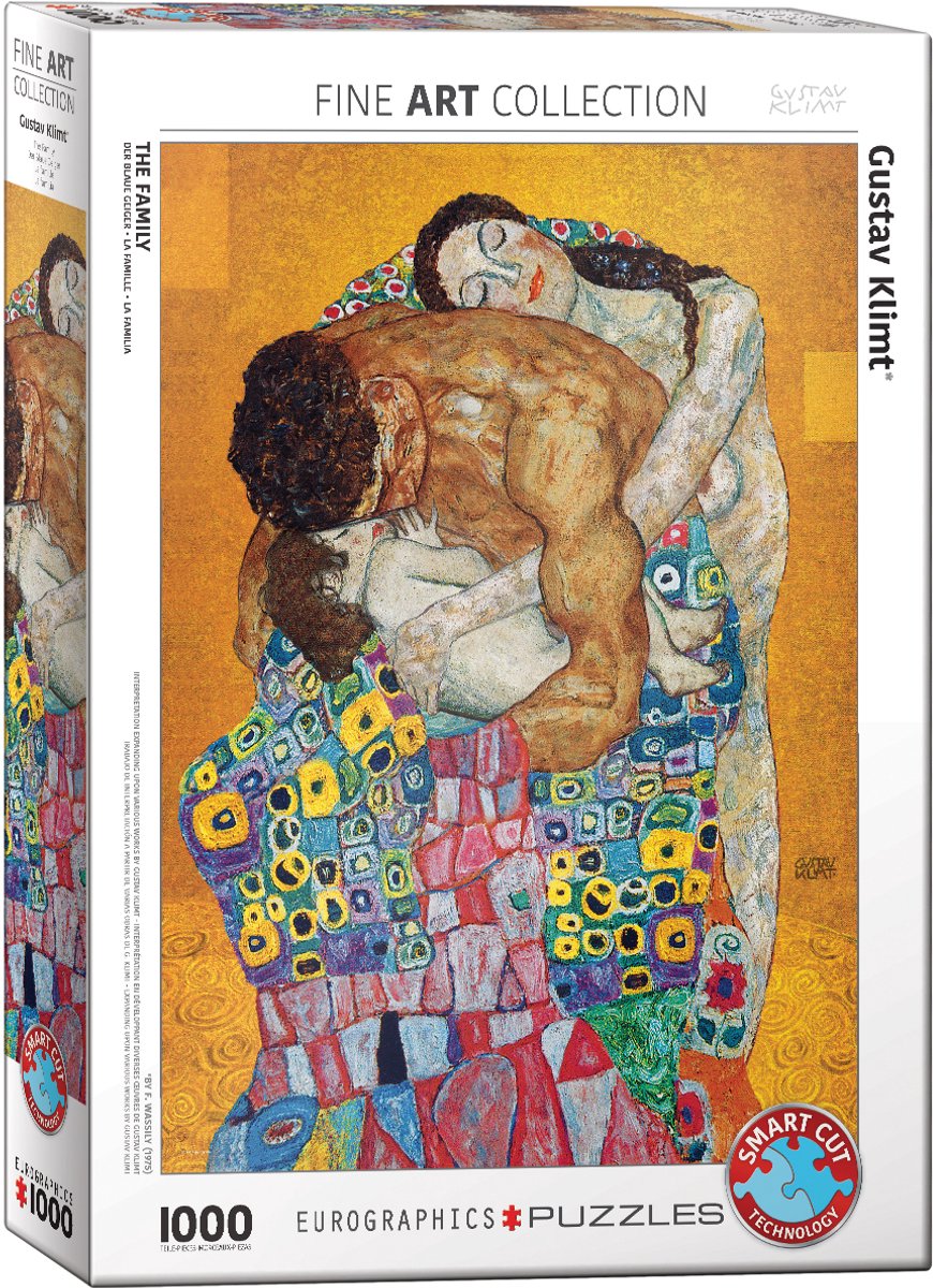 Eurographics – Die Familie [diese Familie] – Gustav Klimt – 1000 Teile 48×68 cm (B×H) – Kunstpuzzle