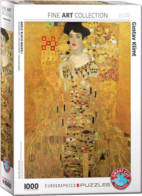 Eurographics – Adele Bloch-Bauer i – Gustav Klimt – 1000 Teile 48 x 68 cm (B x H) – Kunstpuzzle