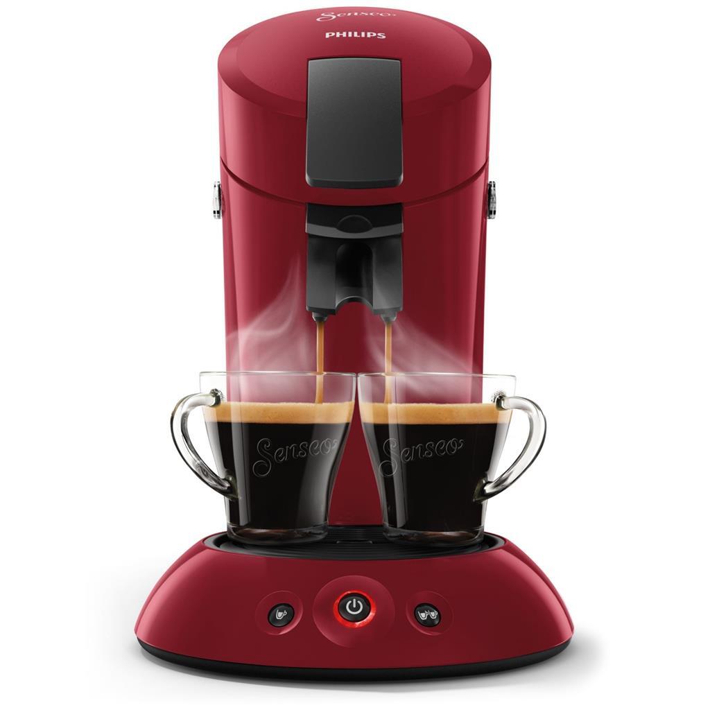 Philips HD6553 80 Senseo Original Coffee Padacher Rot