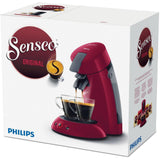 Philips HD6553 80 Senseo Original Coffee Padacher Rot