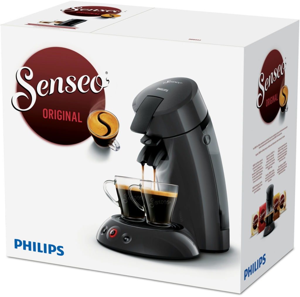 Philips HD6553 50 Senseo II Cashmere Coffee Maker Black Titanium