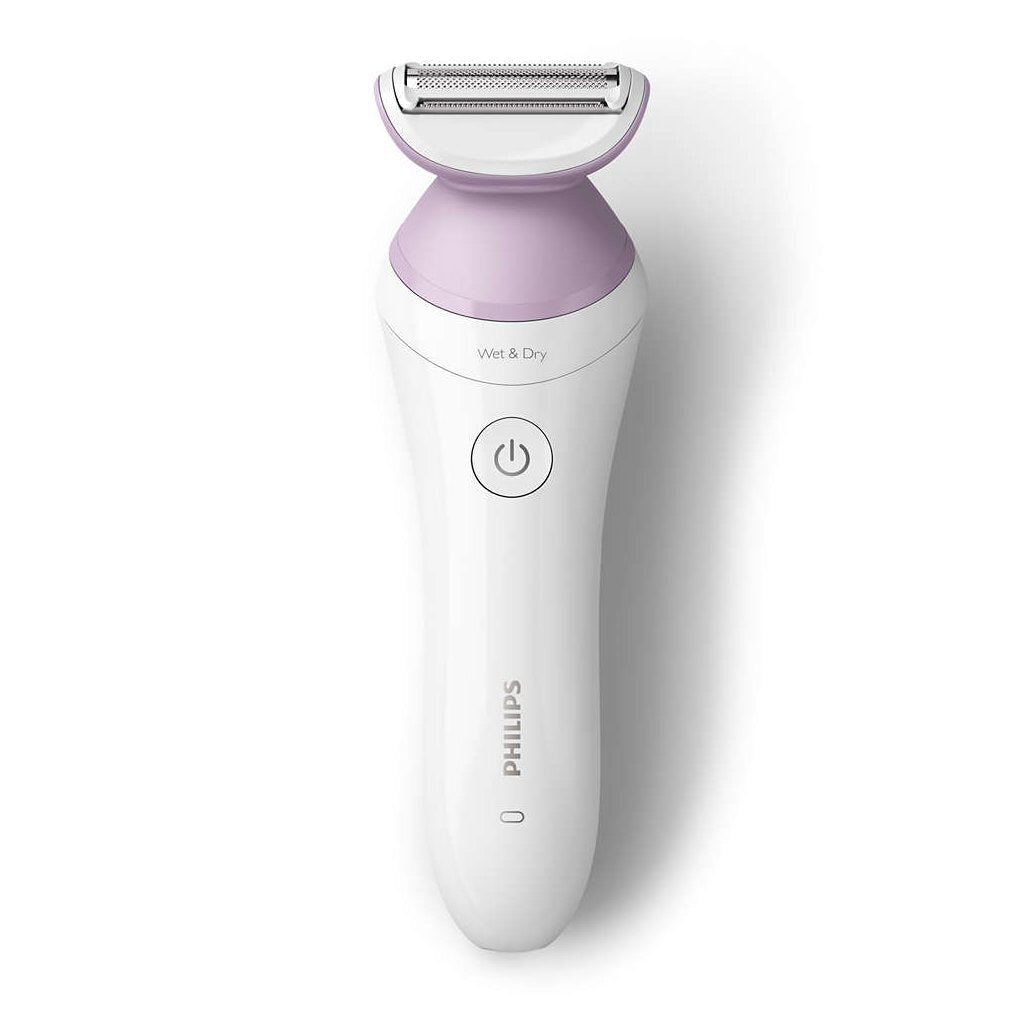 Philips brl136 00 lady shaver series 6000 scheerapparaat wit paars