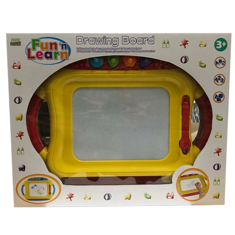 Basic Kidz Corner Fun'n Learn Zeichenbrett mit Stift und 4 Formen