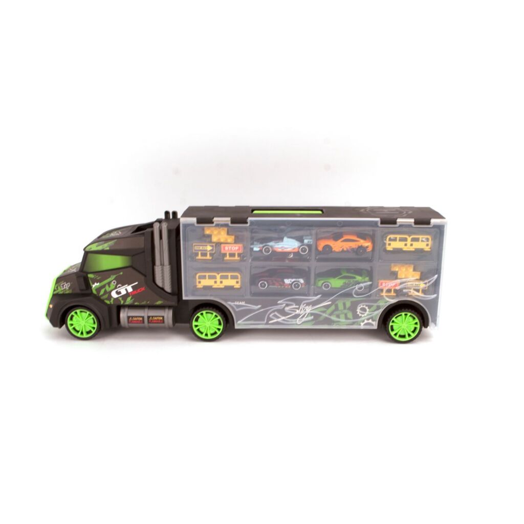 Rapid Wheel Autotransporter-Tragekoffer + 4 Autos