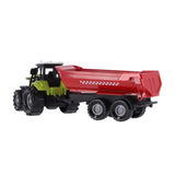 Overige Merken Tractor met Rode Aanhanger + Licht en Geluid