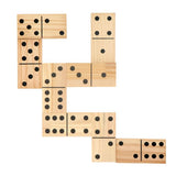 Alert Outdoor-Spiel Domino XL Holz 7,5 x 15 cm 7,5x15cm