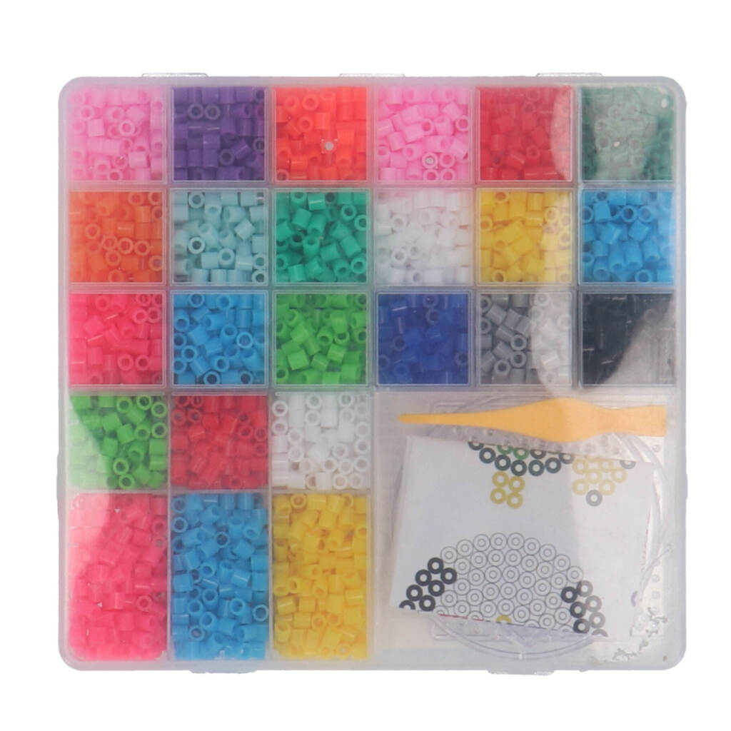 Creafun Bügelperlen-Set 2800 Stück | 3 Stück