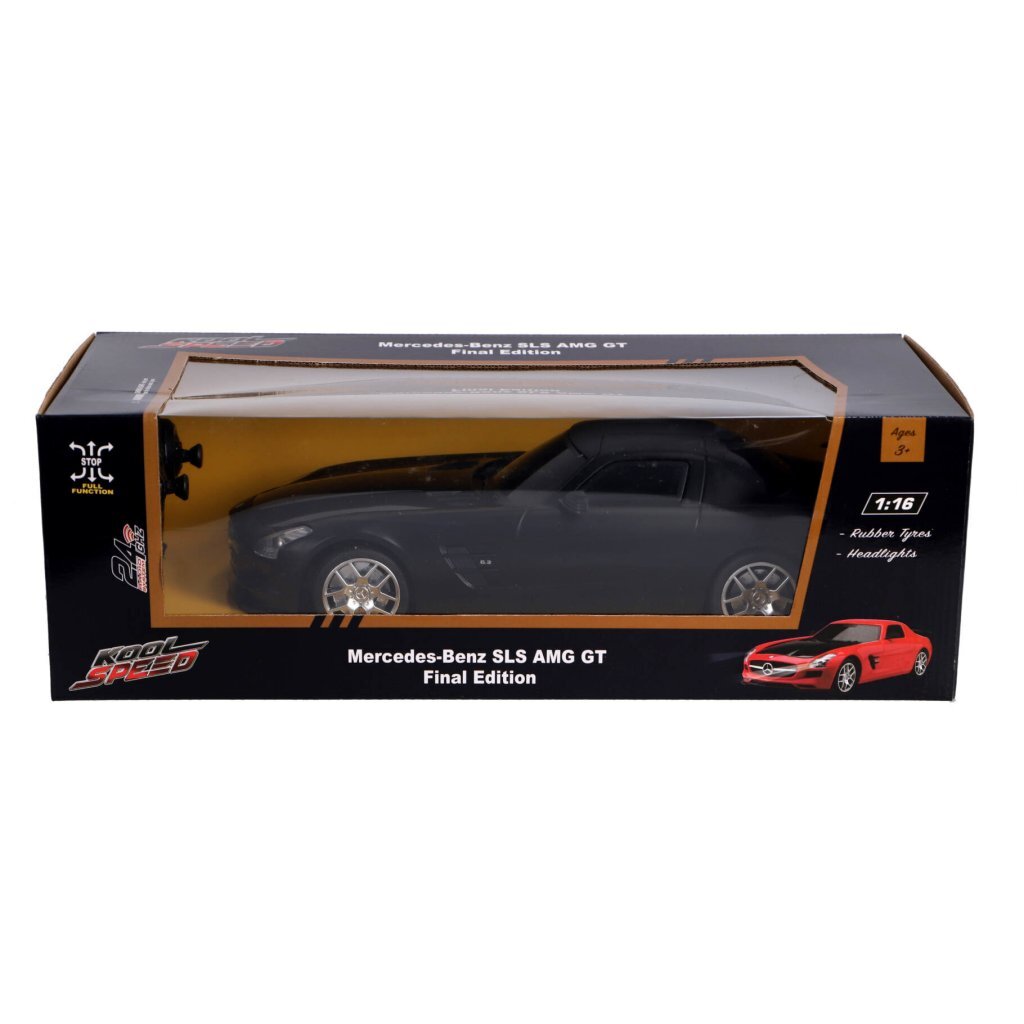 Kool Speed ​​RC Mercedes-Benz SLS AMG GT Finale Edition 1:16 + hellschwarz