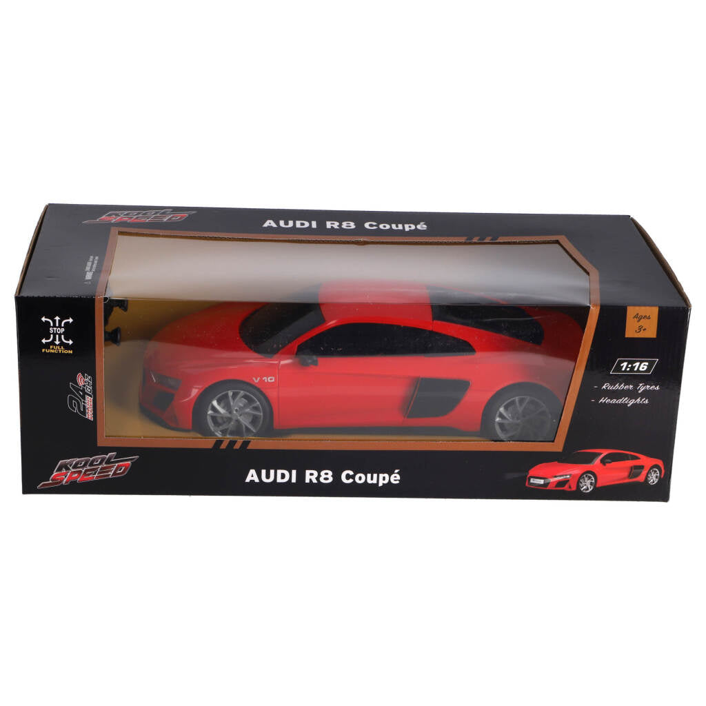 Kool Speed ​​RC Audi R8 V10 Coupé; 1:16 + hellrot