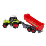 Andere Marken Traktor mit Anhänger 45 cm grün rot