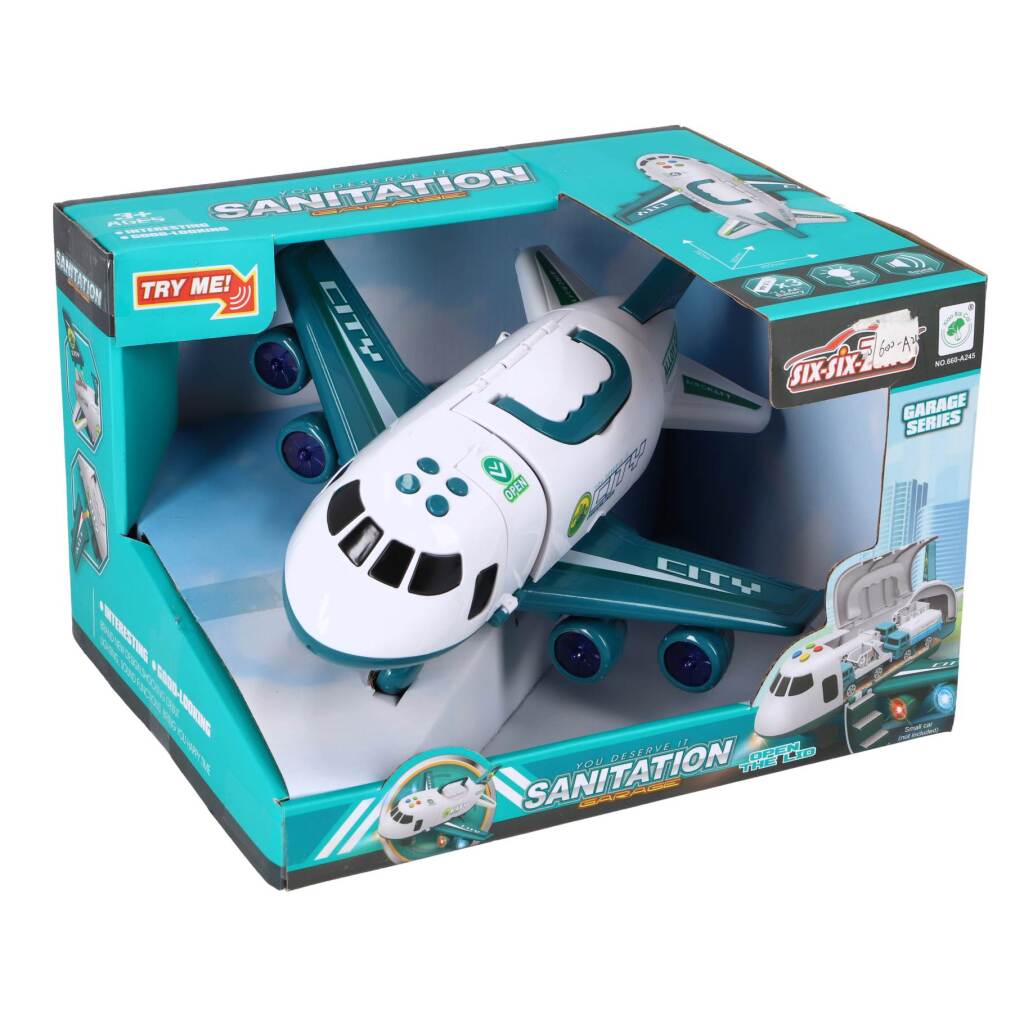 Andere Marken Flugzeug City Dreamliner 25x30 cm + Licht und Ton