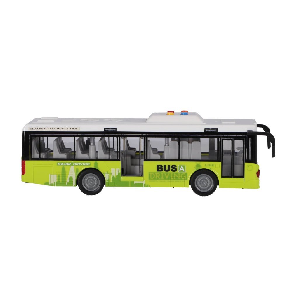 Rapid Wheels Stadtbus 1:16 mit Licht und Sound | 2 Stk