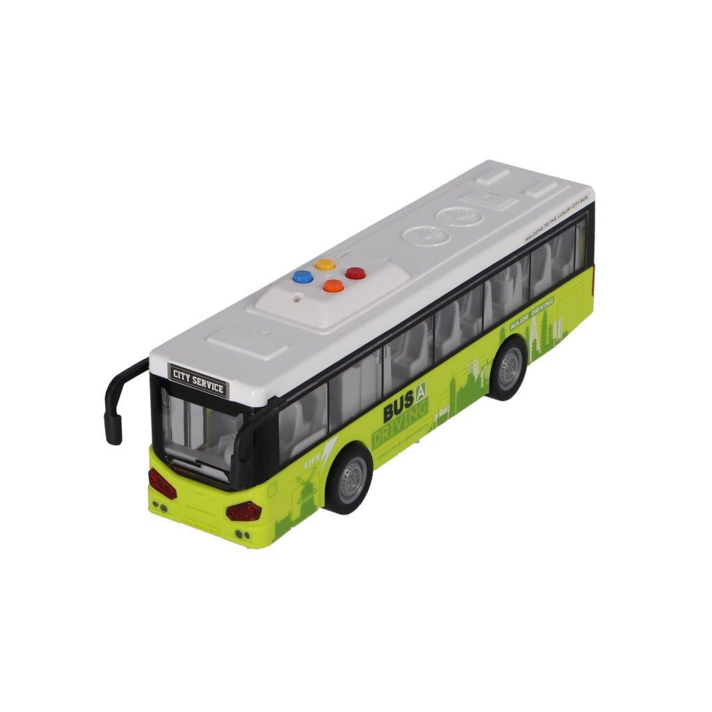 Rapid Wheels Stadtbus 1:16 mit Licht und Sound | 2 Stk