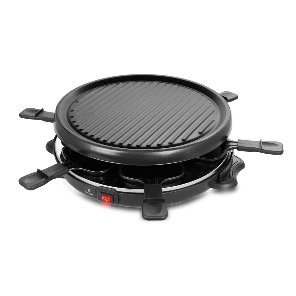 Täglicher Heim-Raclette-Grill für 6 Personen