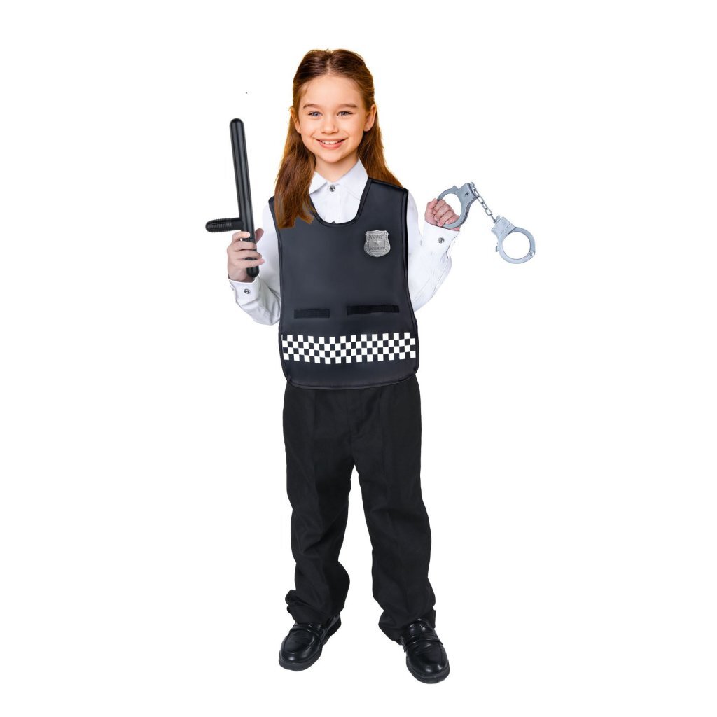 Polizei-Kostümset mit Zubehör