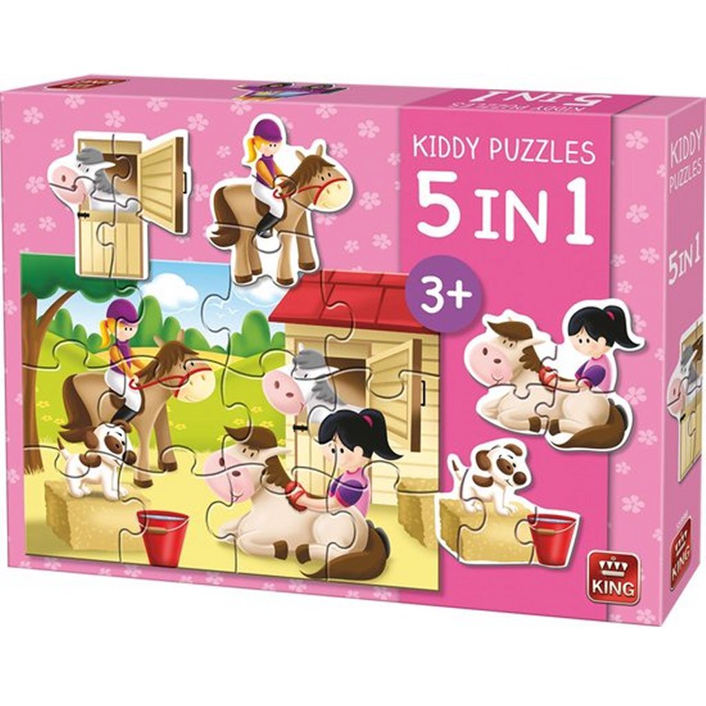 King king kiddy collection 5in1 puzzel