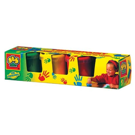 Ses Fingerfarbe 4 Farben a 150ml