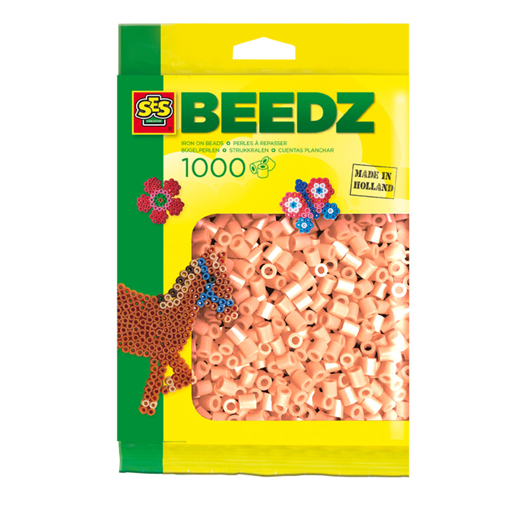 Ses creative ses Bügelperlen - hellorange, 1000 Stück.