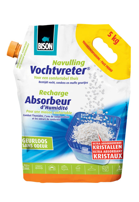 Bison Feuchtigkeitsabsorber Ultra Nachfüllung 5kg neutral