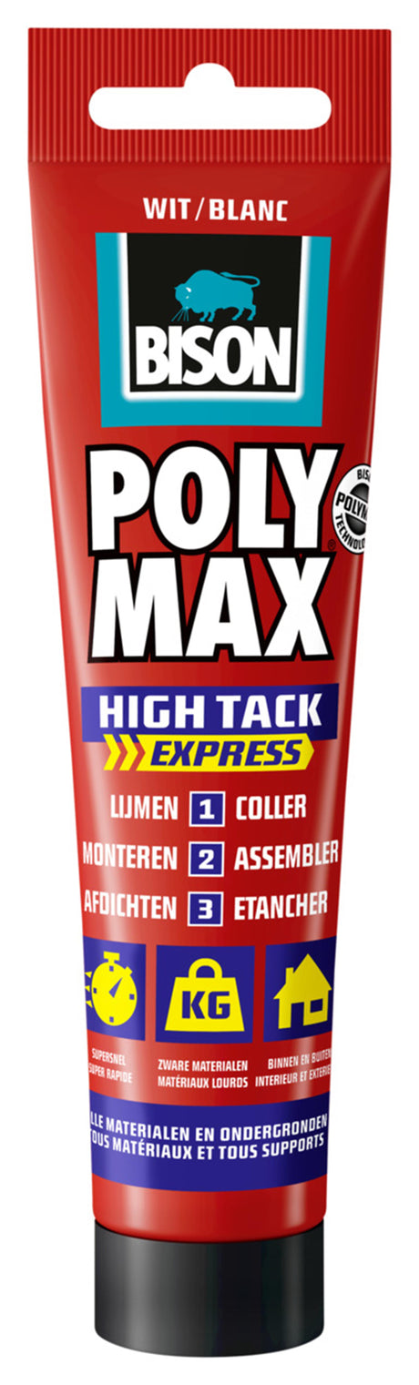 Bison Polymax High Tack Express weiß 165gr.