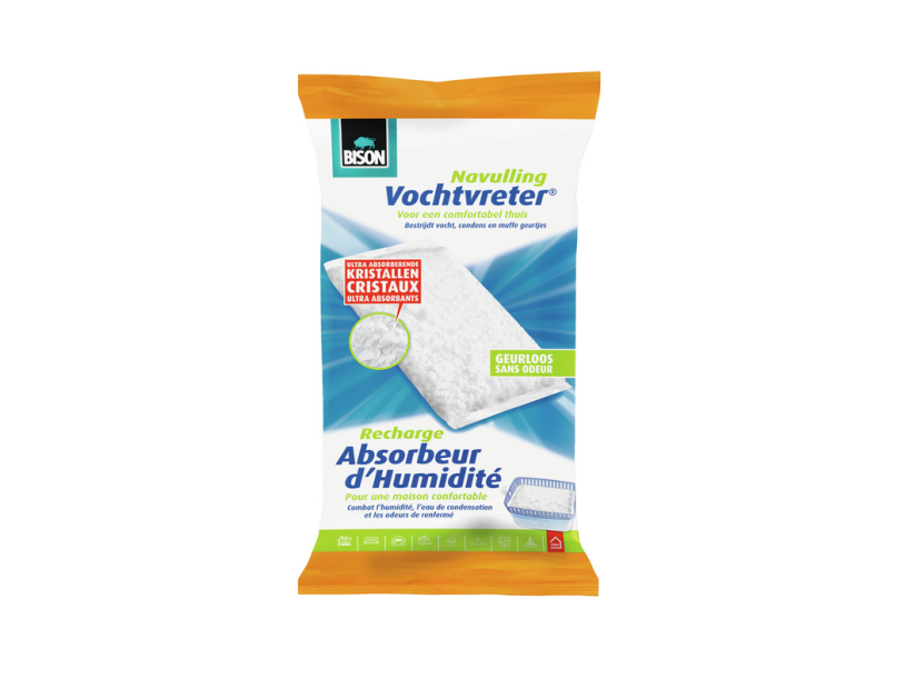 Bison Feuchtigkeitsabsorber Nachfüllbeutel 1 kg neutral