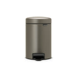 BRABANTIA NEWICON PEDAL BIN 3L PLATINUM