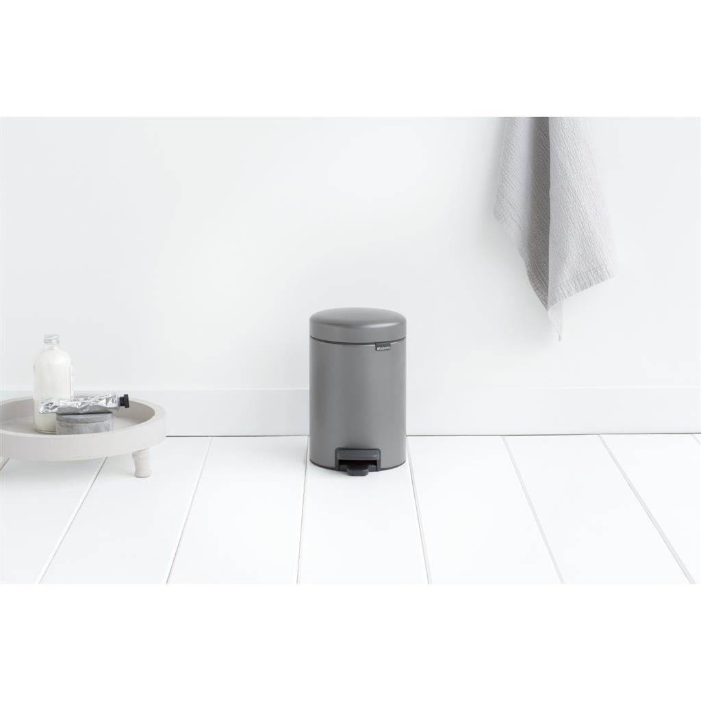 Brabantia Newicon Pedal Bin 3l Platin